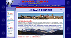 Desktop Screenshot of moravia-contact.cz