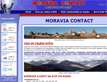 Tablet Screenshot of moravia-contact.cz